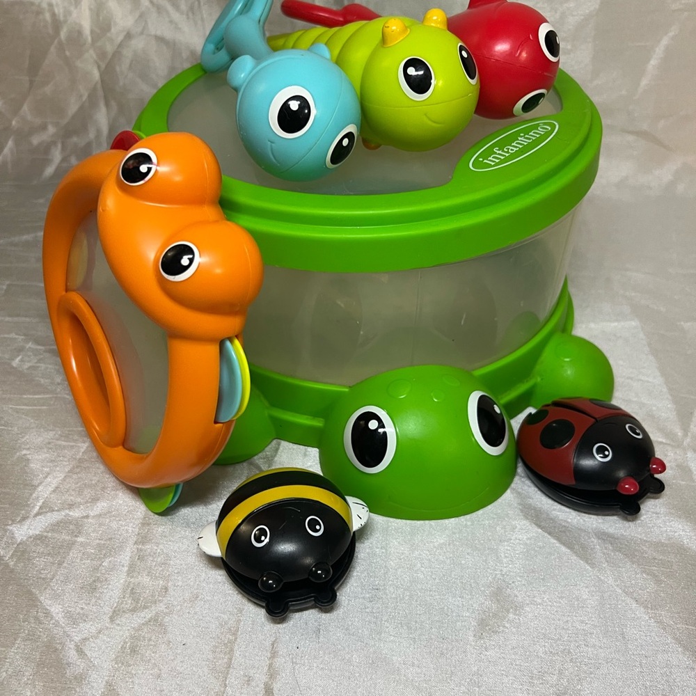 INFANTINO  COLORFUL TURTLE COVER BAND 6- PIECE PERCUSSION SET - Picture 9 of 11